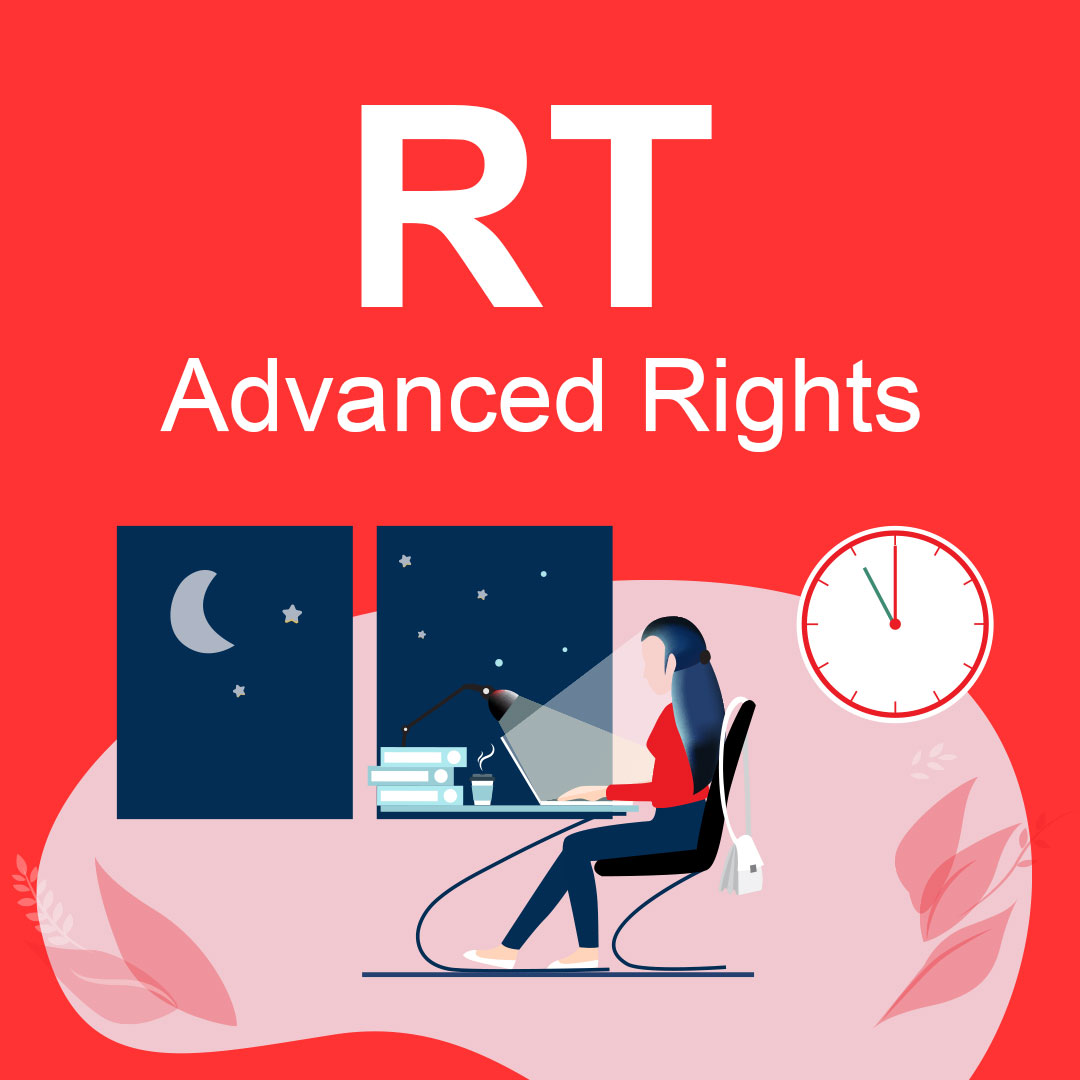 RT : Bplus Advanced Rights ระบบสิทธิวันลาและเบี้ยขยันขั้นสูง (LAN)