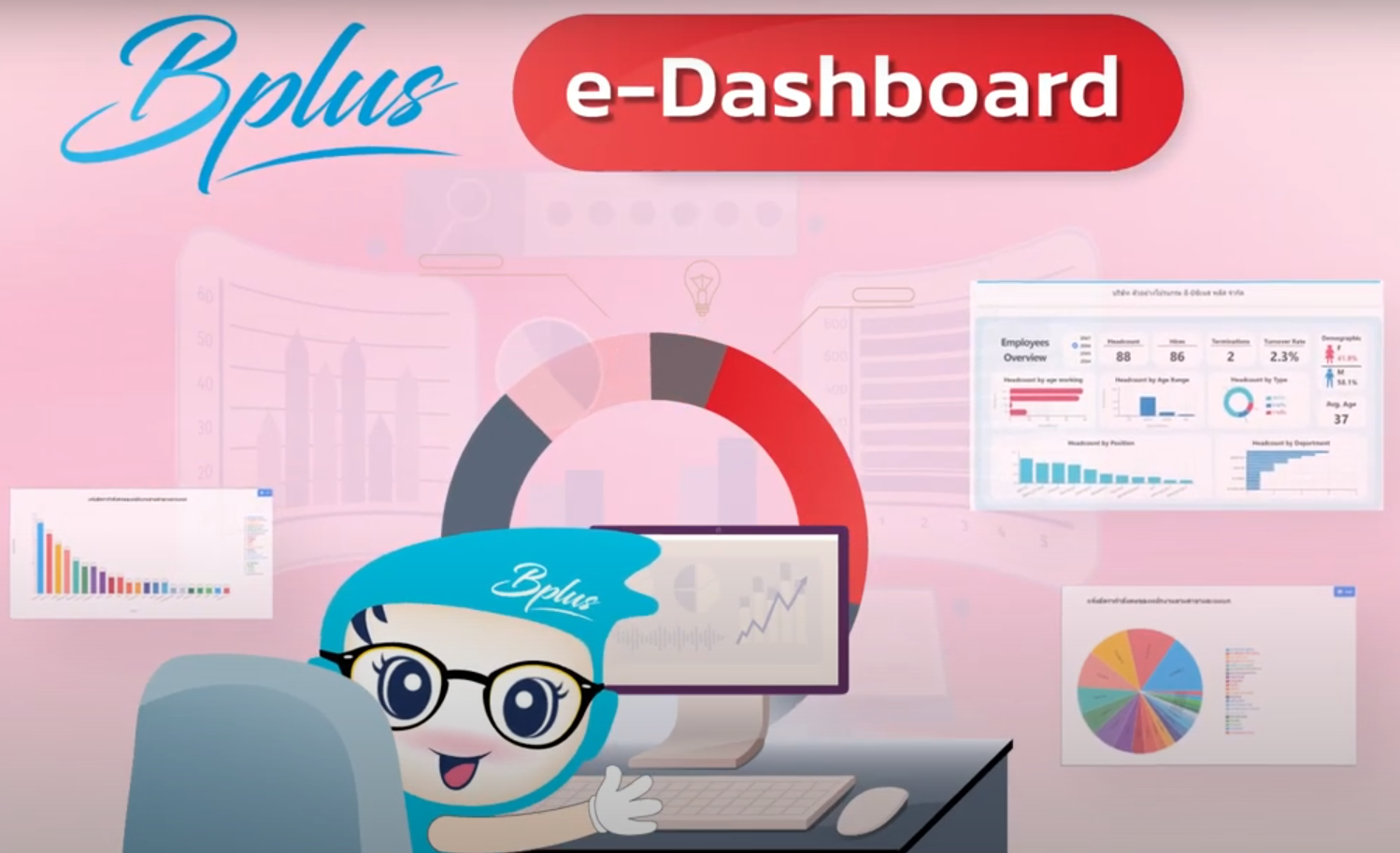 อบรม e - Learning หลักสูตร Bplus e-Dashboard